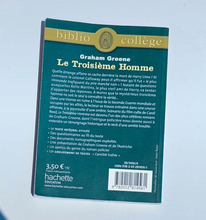 Livre le troisième homme - photo numéro 2