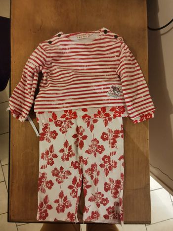 Ensemble maillot manche longue et pantalon