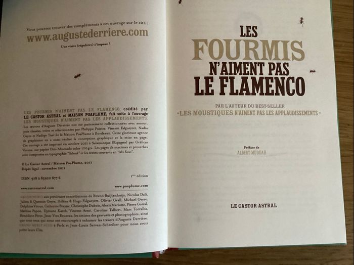 Livre « les fourmis n’aiment pas le flamenco » - photo numéro 3