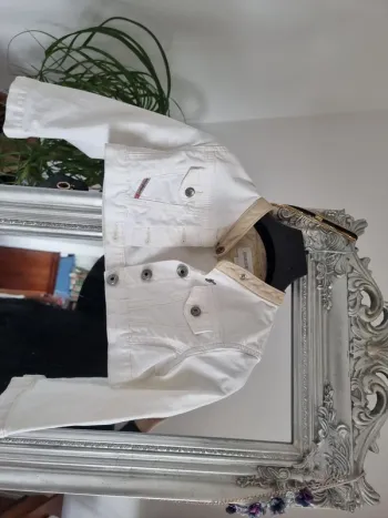 Veste en jean courte