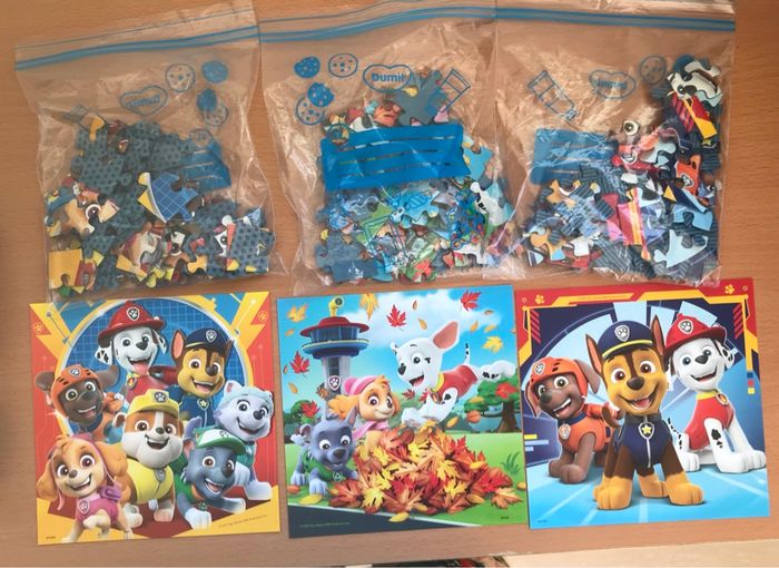 Puzzles 3x49 Pat’patrouille Ravensburger - photo numéro 2
