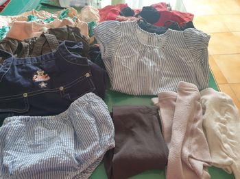 Lot de robes fille 6  mois