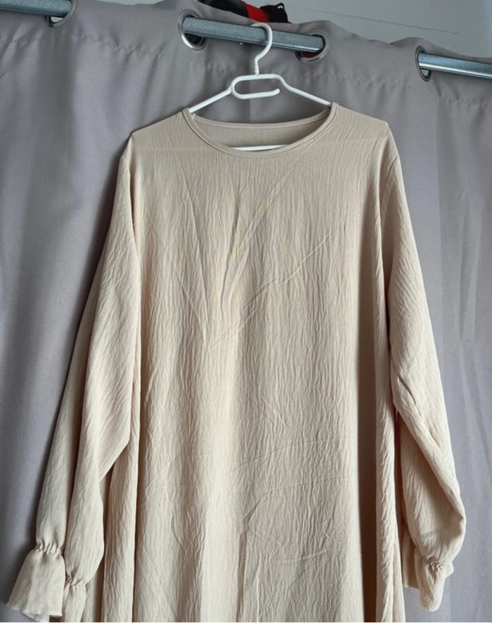 Abaya beige - photo numéro 2