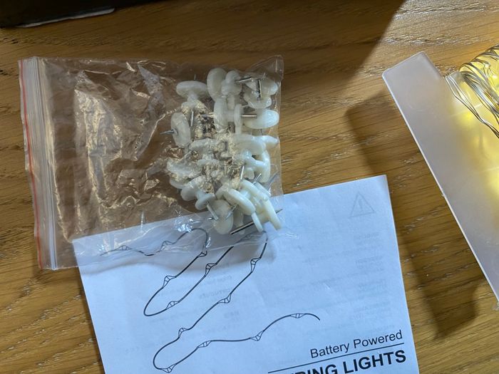 NEUF Guirlande lumineuse LED Photo clip - photo numéro 5