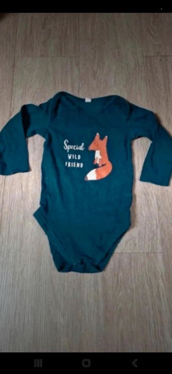 Body à manches longues 3-6mois 👻