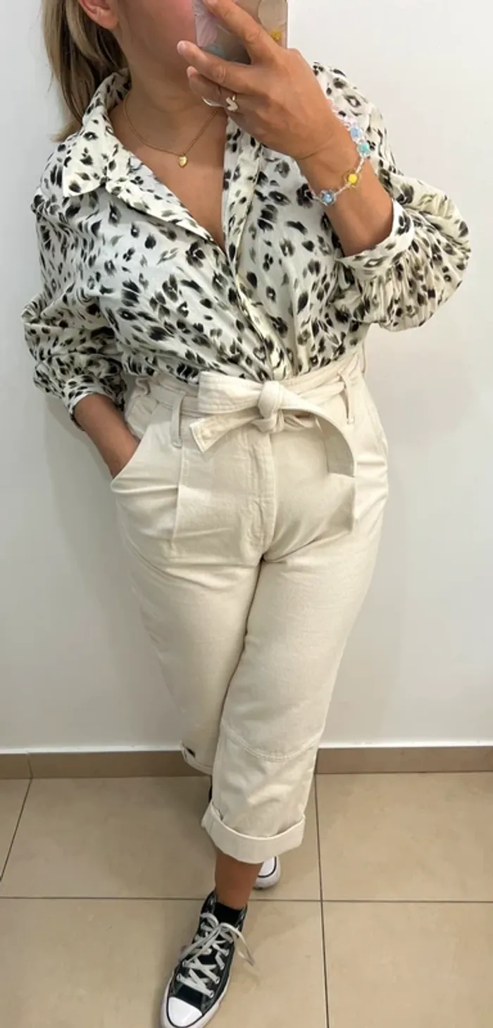 Chemise Large Manches Bouffantes Zoey - photo numéro 4