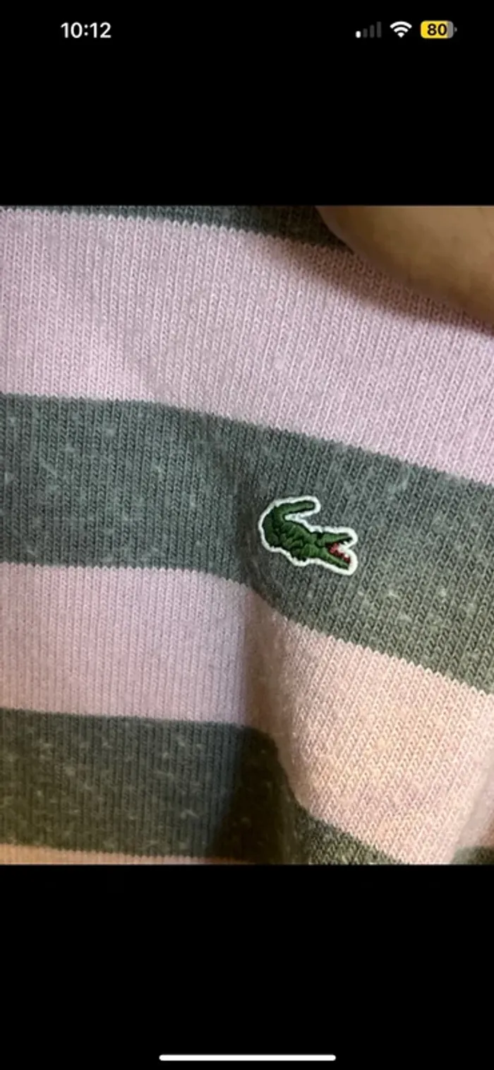 Pull Lacoste taille Xl - photo numéro 2