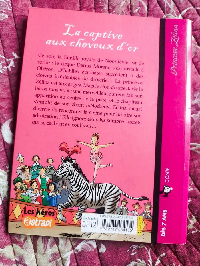 Roman Princesse Zélina. La captive aux cheveux d'or. - photo numéro 2