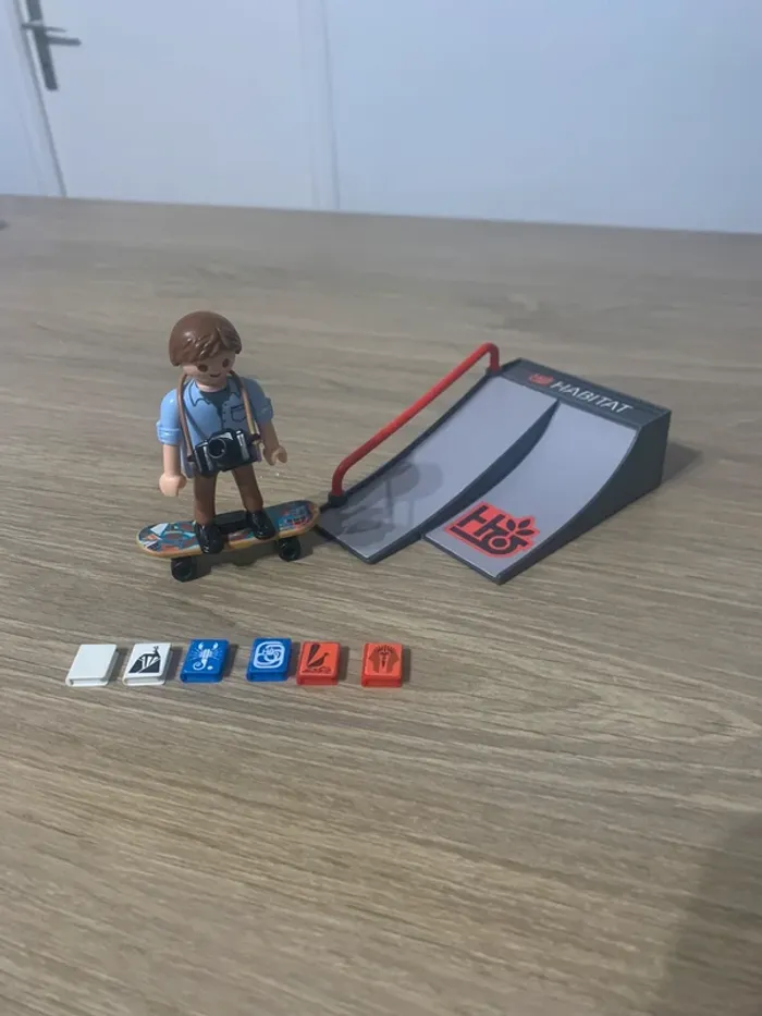 Playmobil skate et rampe 9094 - photo numéro 2