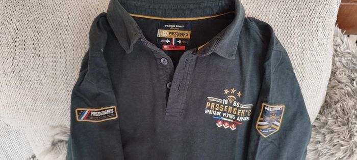 Polo manches longues Passenger's. Taille S. Neuf - photo numéro 4