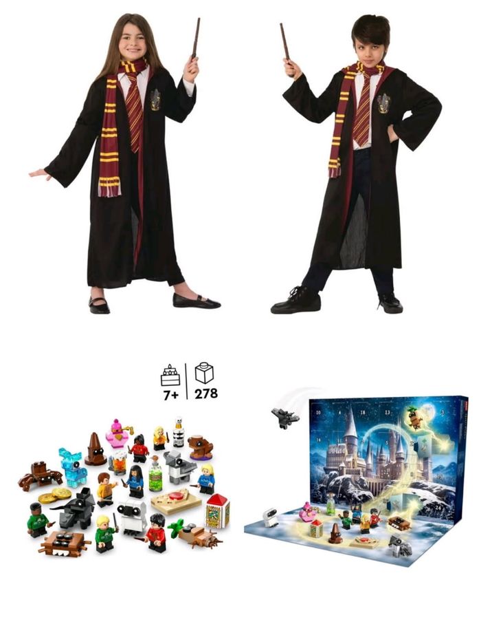 Déguisement Harry Potter 7/10 ans  et Lego calendrier de l'avent - photo numéro 2