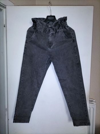 Jeans taille haute 36