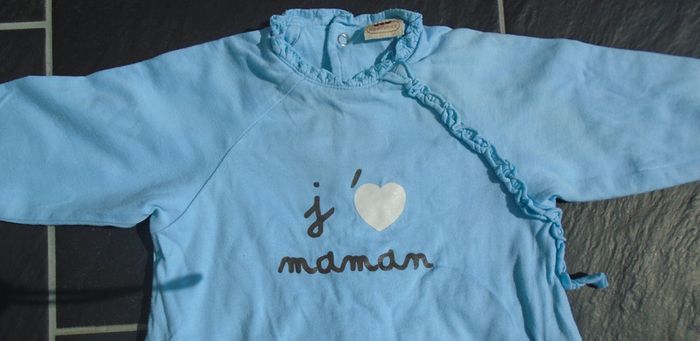 Adorable pyjama garçon 9 mois (71 cm) 3 pommes - photo numéro 2