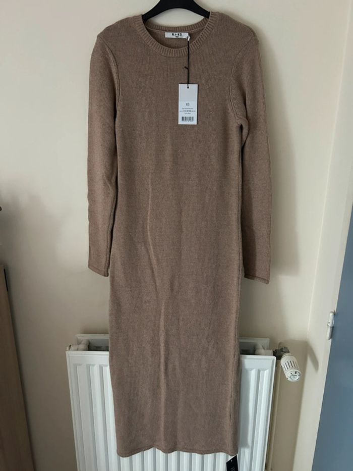 Robe pull, beige/marron clair, NA-KD