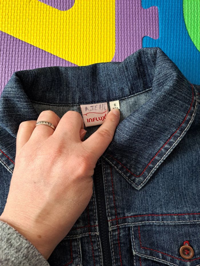 Veste en jean Influx 6 ans - photo numéro 2