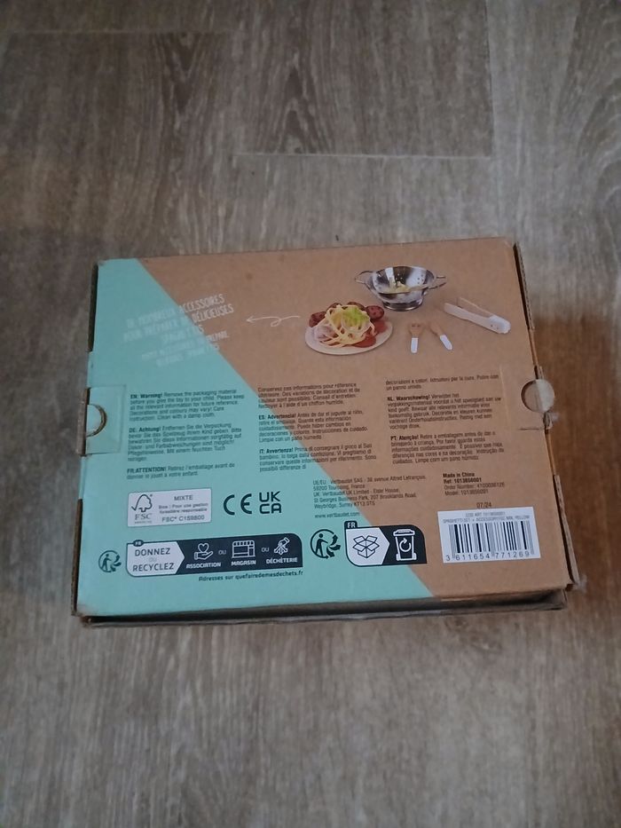 Jouet set spaghettis neuf vertbaudet - photo numéro 4