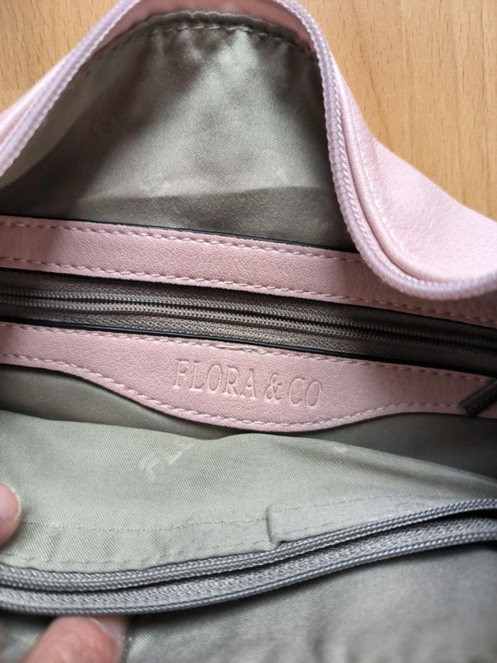 Sac rose pâle Flora & Co - photo numéro 2