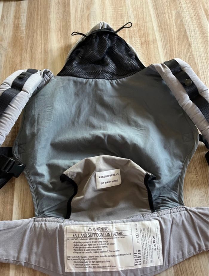 Porte bébé hoodie carrier love radius - photo numéro 6