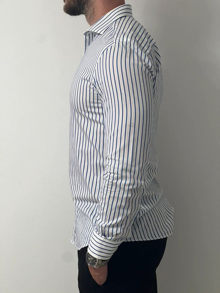 Chemise café coton - photo numéro 2