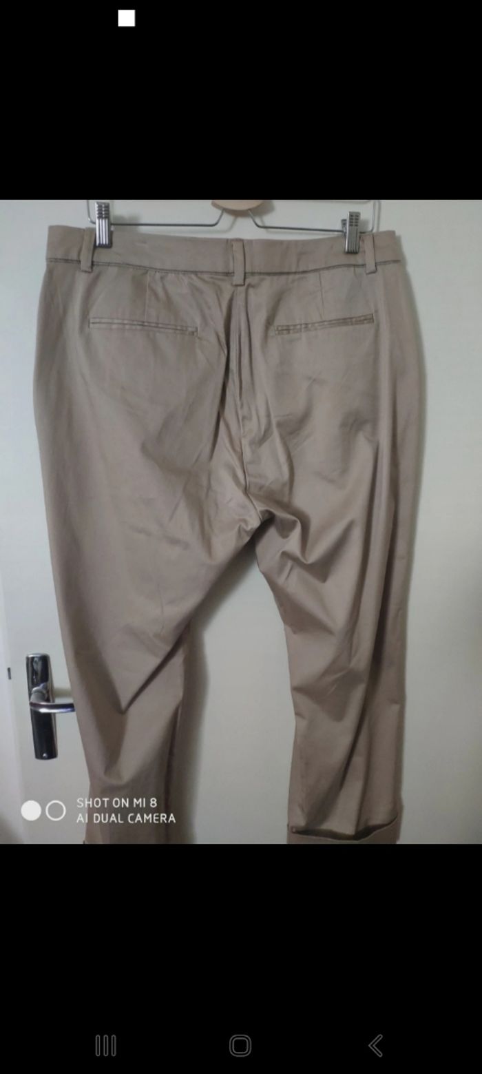 Pantalon monoprix beige - photo numéro 6