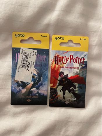 Lot cartes audio Yoto Harry Potter