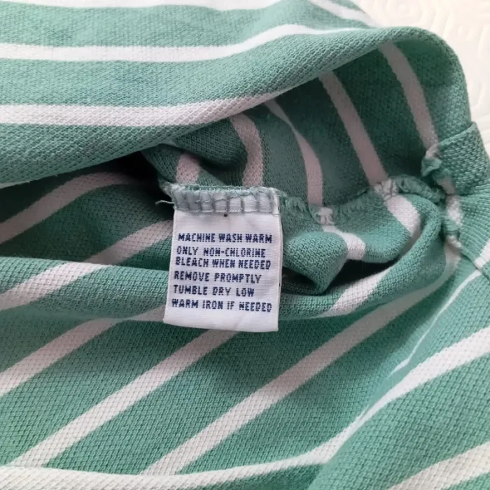 Polo Ralph Lauren Pour Home Taille S a Rayures blanches et vert - photo numéro 4