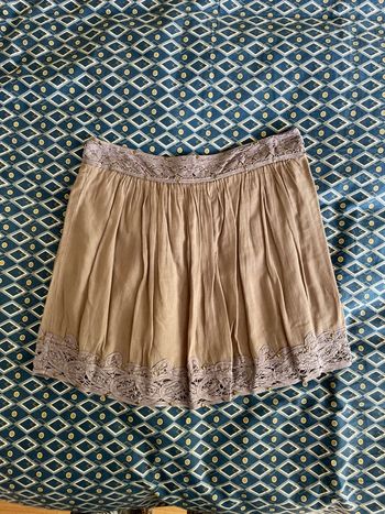 Jupe marron Camaïeu taille 38