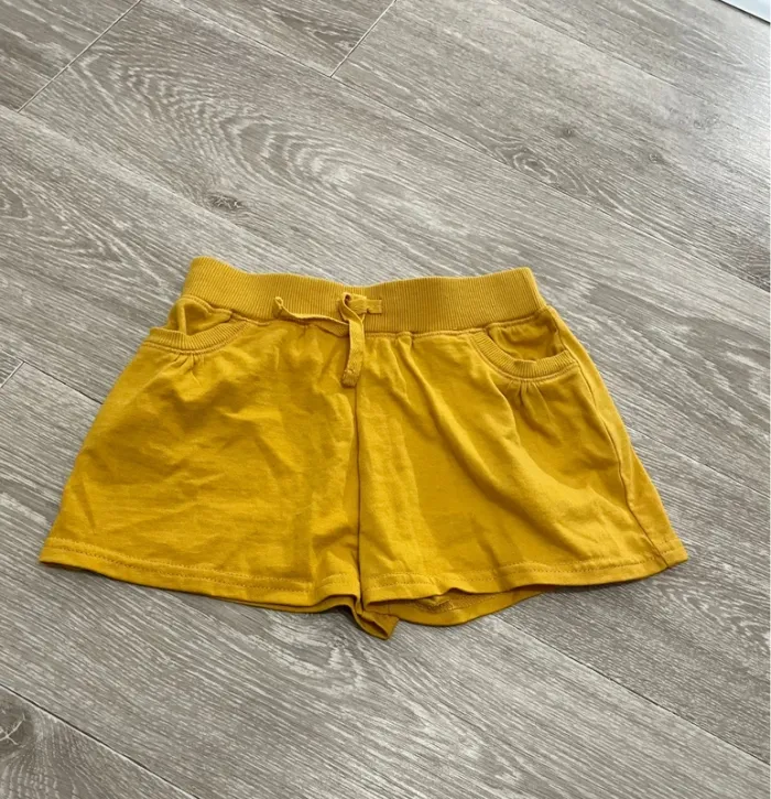 Short fille 6 ans moutarde - photo numéro 2