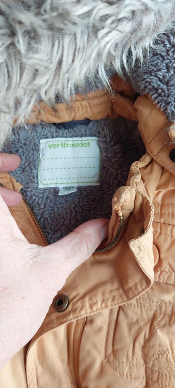 Blouson manteau chaud doudoune hiver 4 ans - photo numéro 5