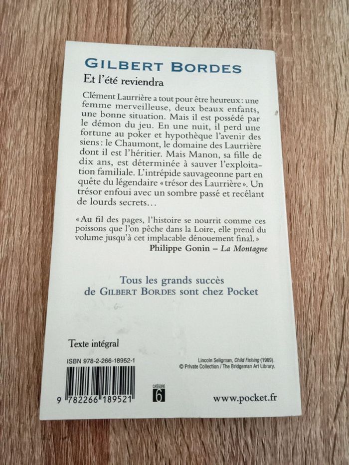 Gilbert Bordes 📚 Et l'été reviendra - photo numéro 2