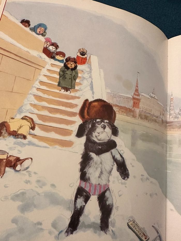 Caroline en Russie édition limitée reliure rouge livre bd album Pierre Probst - photo numéro 6