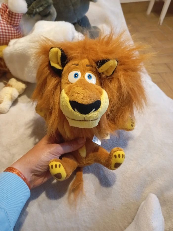 Peluche lion Madagascar