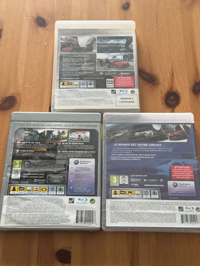 Lot Gran Turismo (GT5 à GT6) - TBE/New - PS3 - photo numéro 2