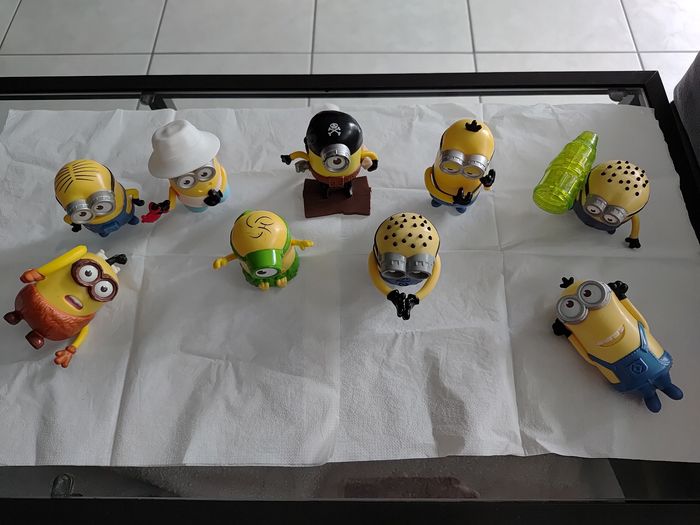 Lot de 9 figurines Minions