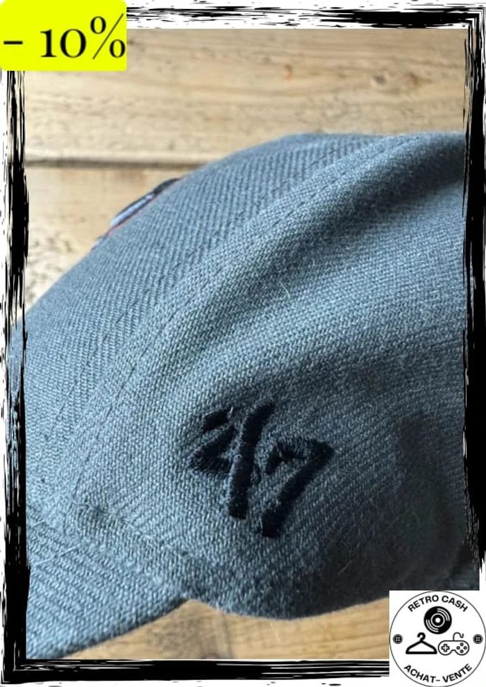 Casquette Chicago Bulls 47 brand grise vintage - photo numéro 4