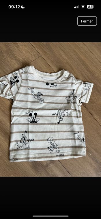 T shirt 9 mois