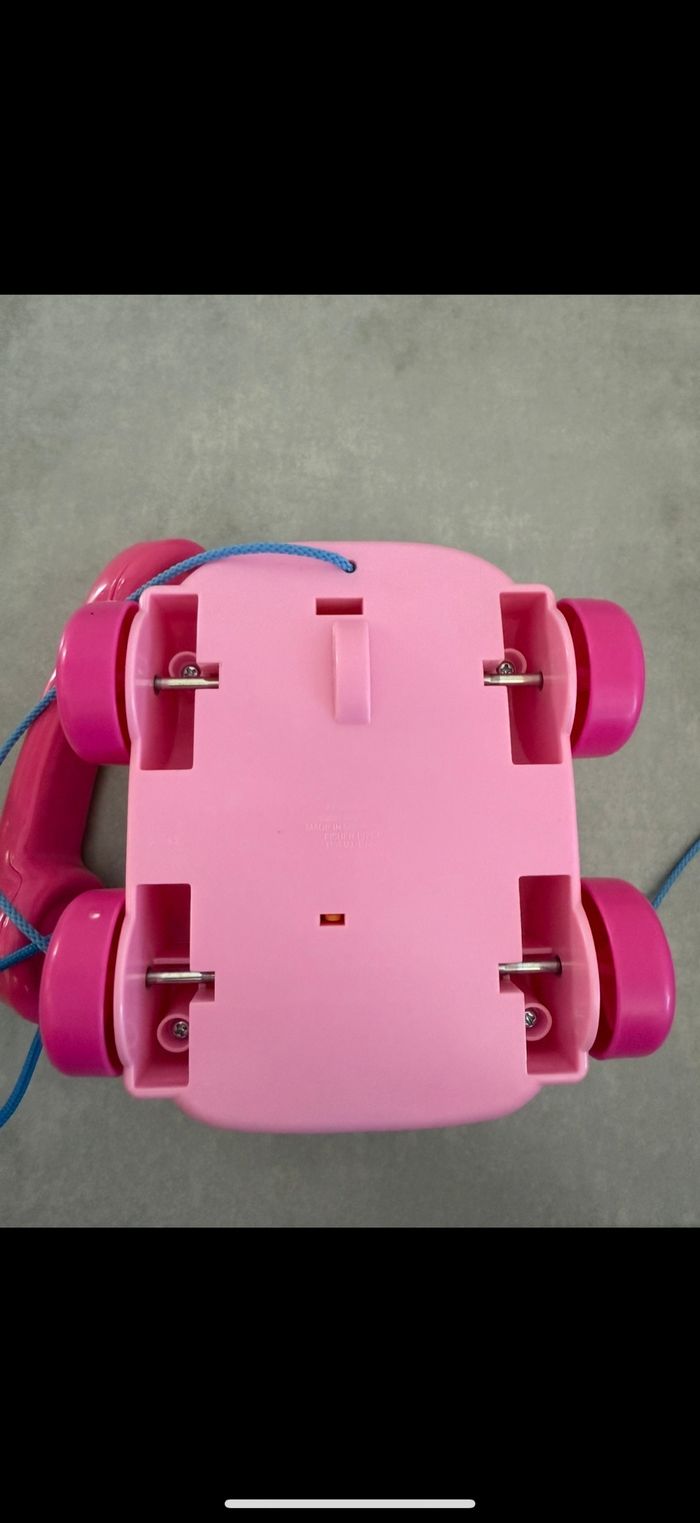 Téléphone avec fil à tirer - photo numéro 9