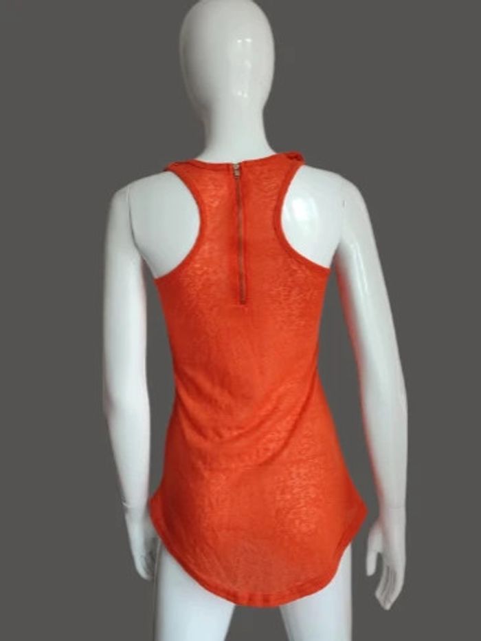 Débardeur orange - photo numéro 5