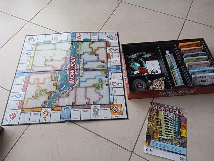 Monopoly city construire la ville en 3D neuf hasbro - photo numéro 2
