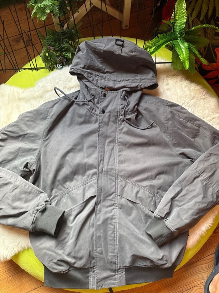 Blouson gris Homme - Taille L - H&M - photo numéro 2