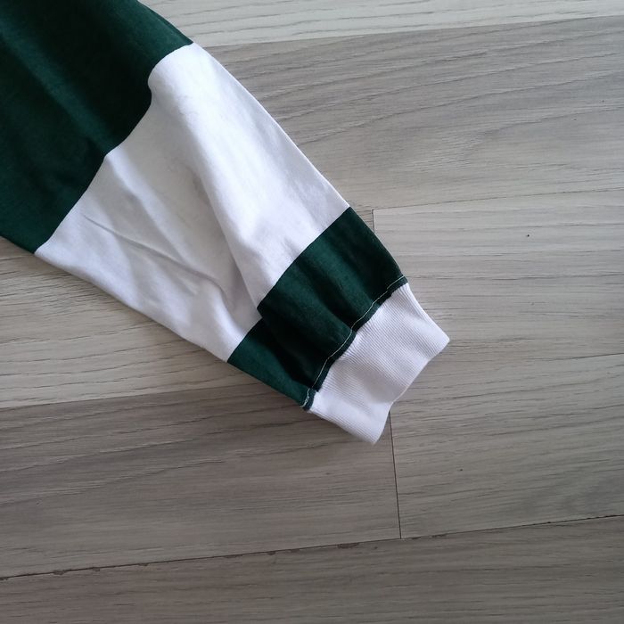 Polo homme à col et manches longues a rayures taille L - photo numéro 7
