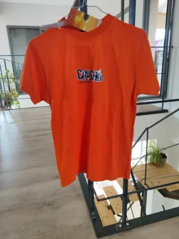 T shirt homme orange XS Crasher Surf