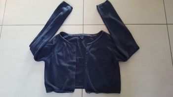Gilet marine court Kiabi 10 ans