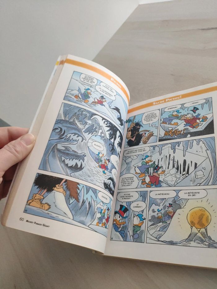 Livre bd Mickey parade géant 374 défi fantomius - photo numéro 7