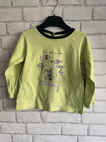 Tee shirt sergent major taille 24 mois