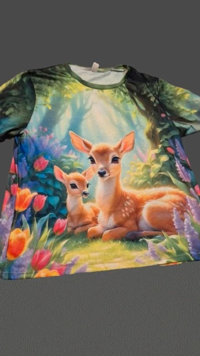 Tee-shirt femme bambi