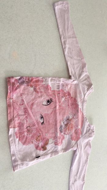 T-shirt en manches longues fille 2 ans