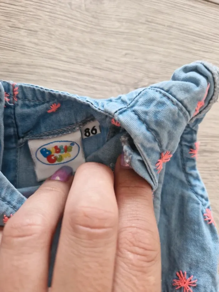 Robe faux jean 18 mois - photo numéro 4
