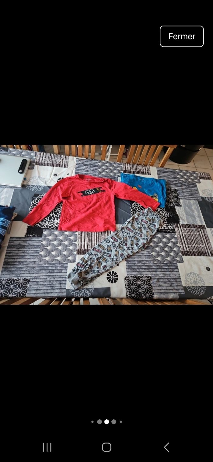 Lot pyjamas coton - photo numéro 4