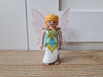 Personnage Playmobil figurine fée blanche n9
